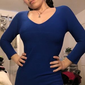 Striking blue Guess dress